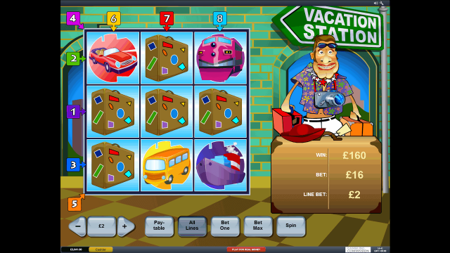 Характеристики слота Vacation Station 3