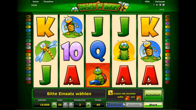 Бонусная игра Bugs And Bees 1