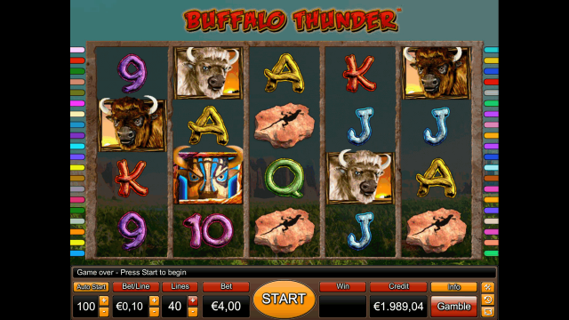 Игровой интерфейс Buffalo Thunder 6