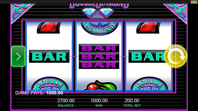 Игровой интерфейс Double Diamond 10