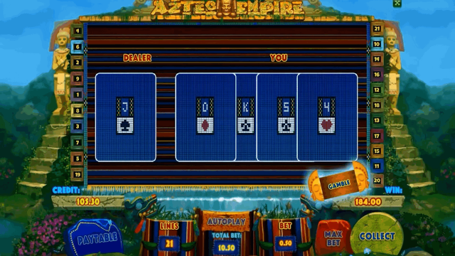Бонусная игра Aztec Empire 8