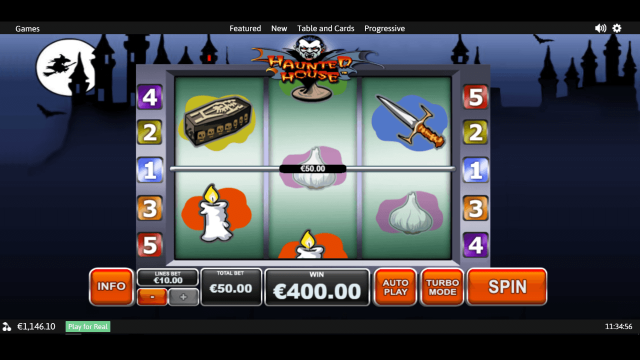 Игровой интерфейс Haunted House 9